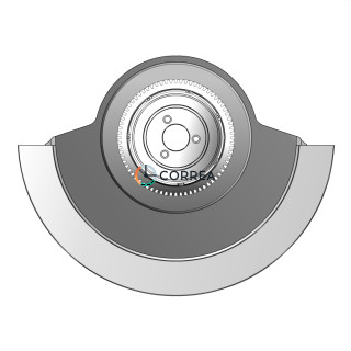 Сектор автоподзавода №1143/1 для механизма Eta 2824